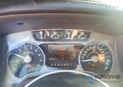 2012 Ford F150 Supercrew из США, поврежденный, VIN 1FTFW1ET0CFC15543